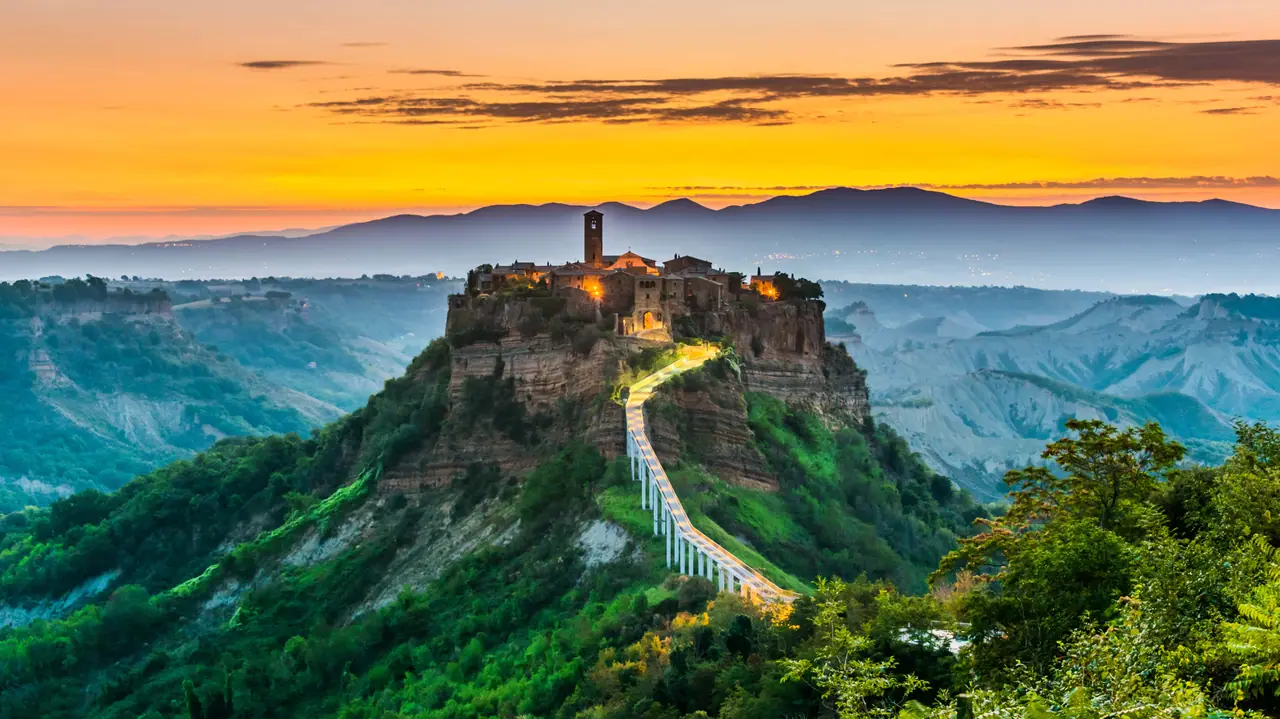 Civita di Bagnoregio – umírající město v Itálii