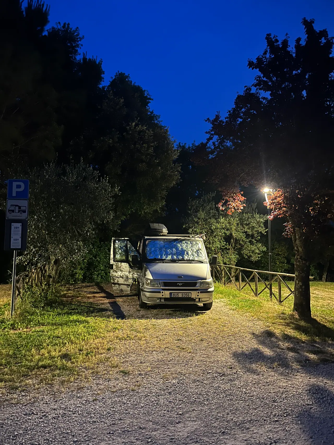 Lugnano in Teverina, parkování zdarma
