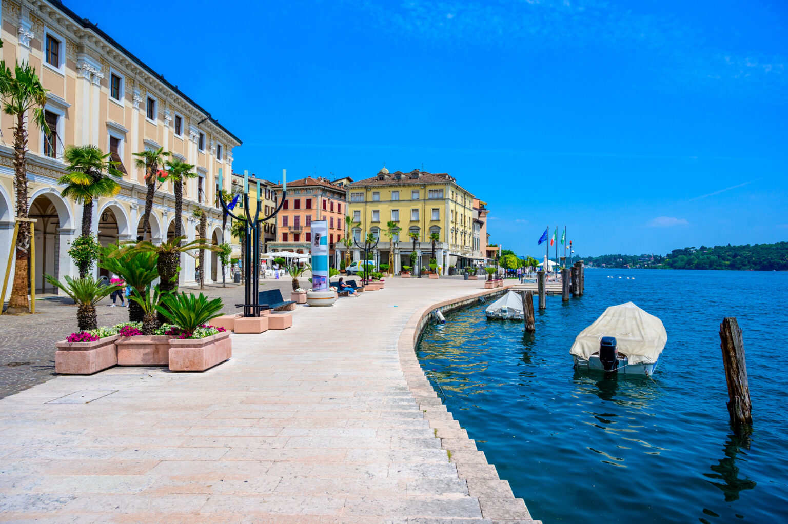 Salò: Nejkrásnější promenáda u Lago di Garda